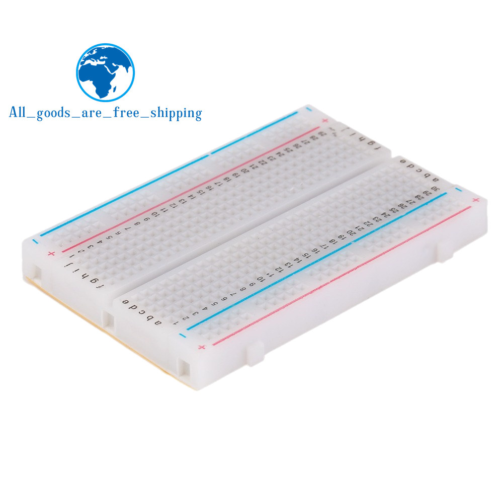 Diy Electronics Breadboard - 1/3 قطعة 8.5x5.5 سنتيمتر 400 نقاط