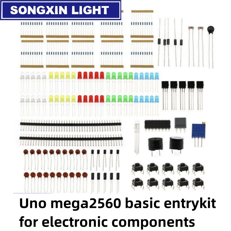 Arduino Uno Starter Kit - SX لتقوم بها بنفسك مكونات الالكترونيات