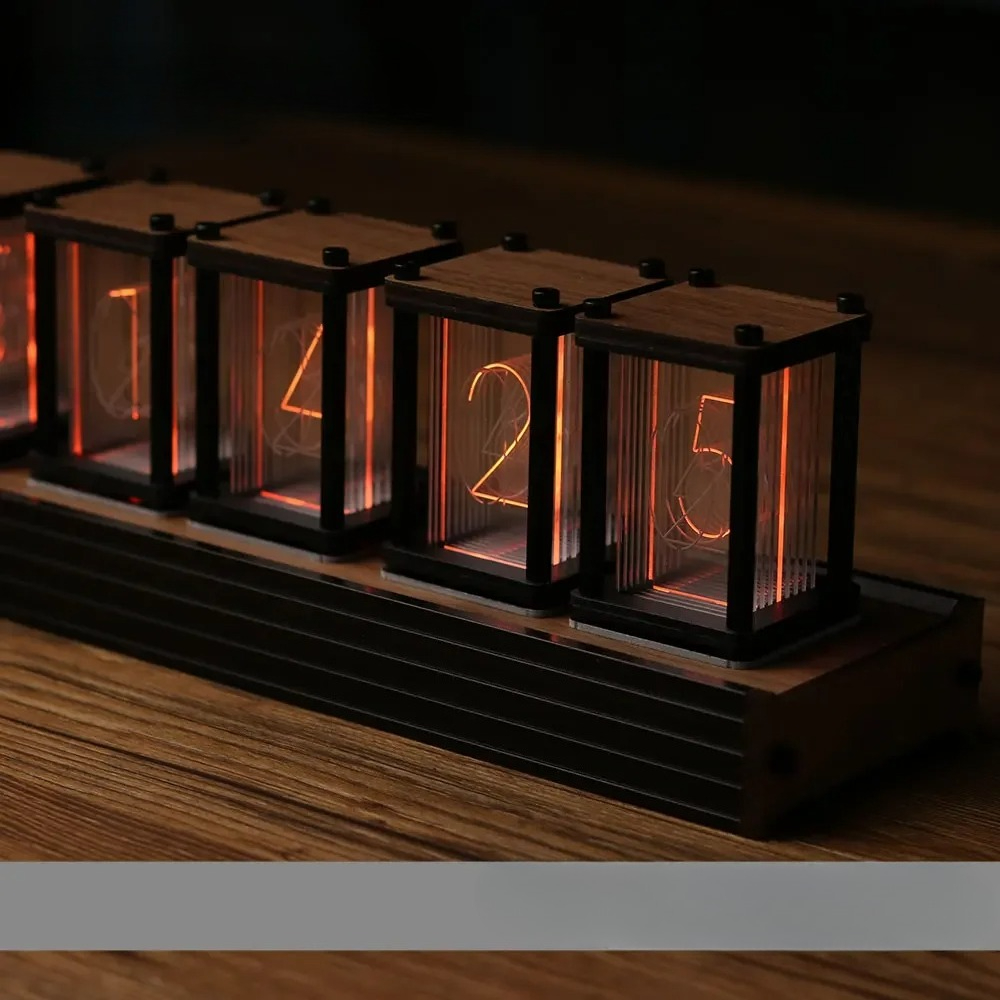 Diy Electronics Desk - RGB Nixie أنبوب ساعة لتقوم بها