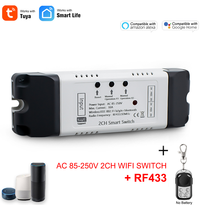 Relay Module 5V - Tuya وحدة تبديل ذكية واي فاي