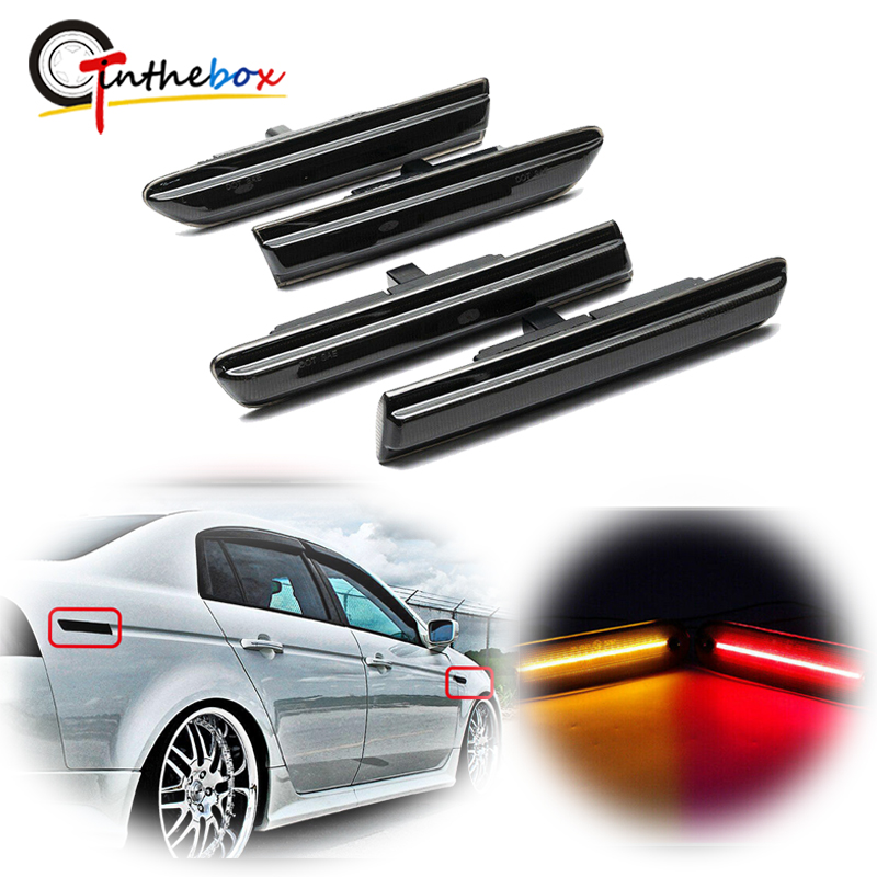 Led Assortment Kit - Gtinthebox Canbus الجبهة العنبر/الخلفي الأحمر LED