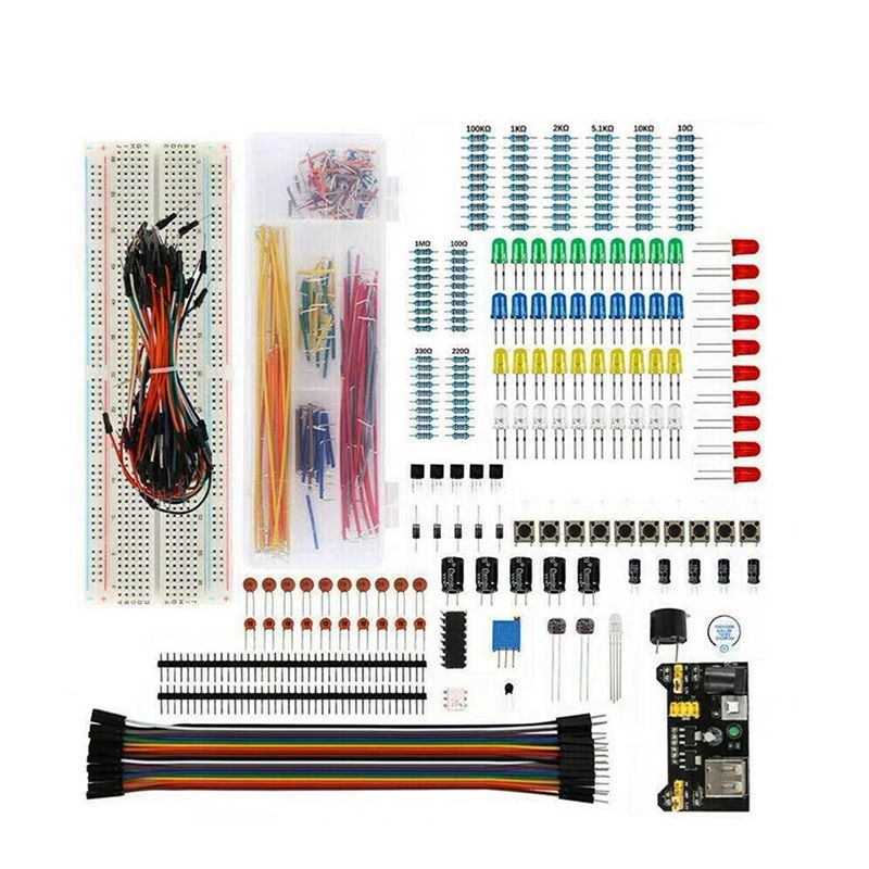 Diy Electronics Starter Kit - مجموعة أدوات المشروع الإلكتروني للمبتدئين T23C