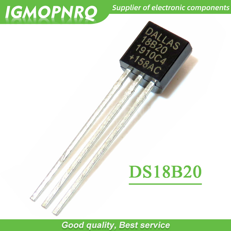 Ds18B20 Temperature Sensor - Dsq18b20 18b20 18s20 to-92 ic رقاقة