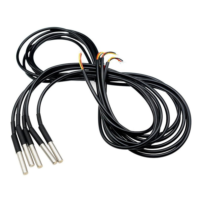 Ds18B20 Temperature Sensor - AT21-الترموستات الرقمي الاستشعار 5 قطعة 5