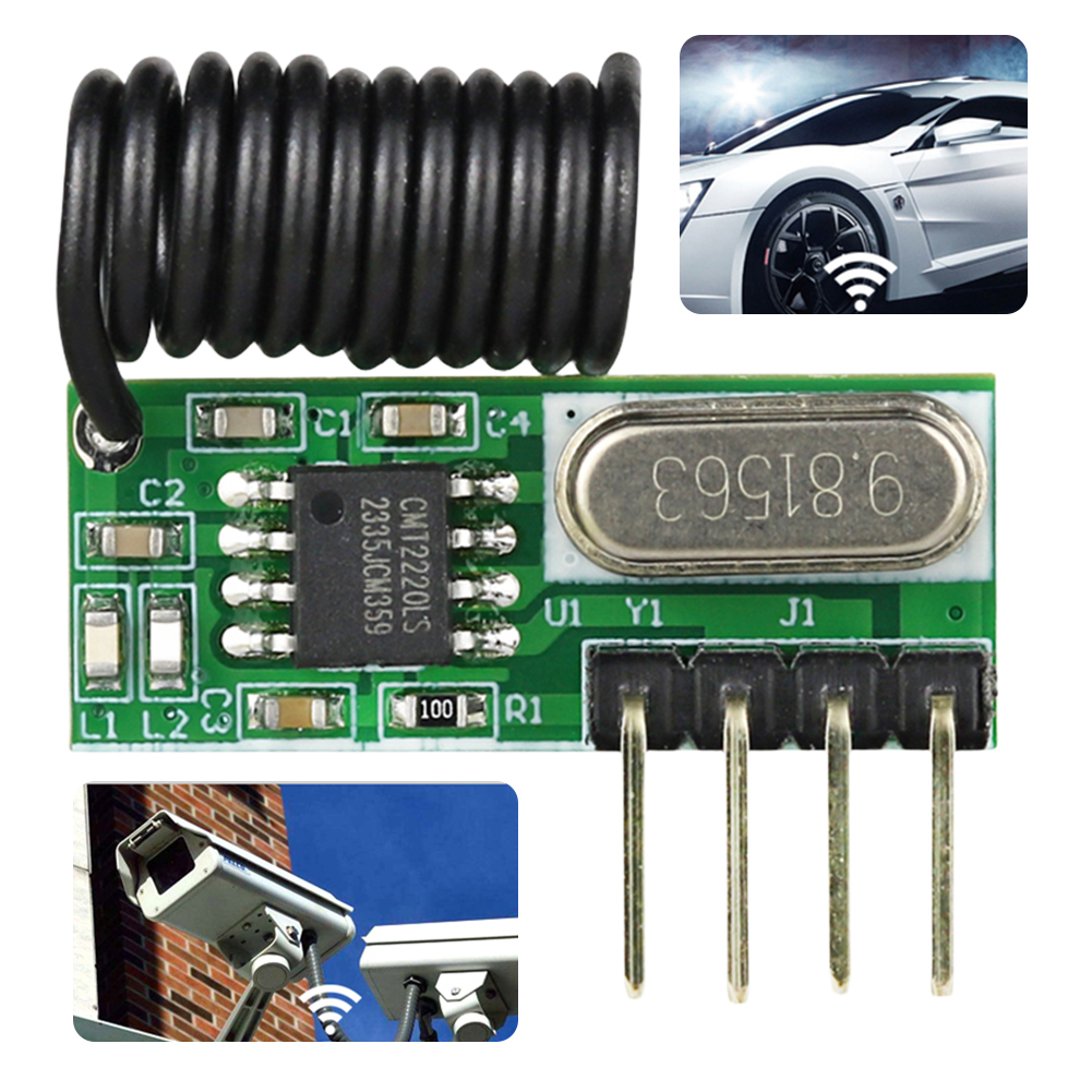 Rf 433Mhz Module - وحدة استقبال لاسلكية RF بتردد 315