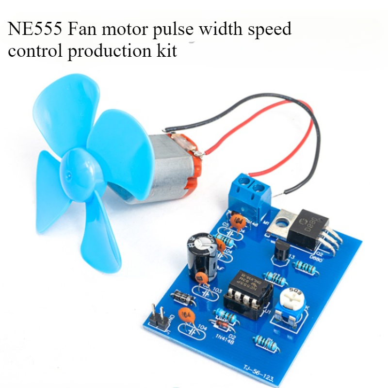Arduino Uno Starter Kit - الإلكترونية FanDIY NE555 موتور تيار مباشر