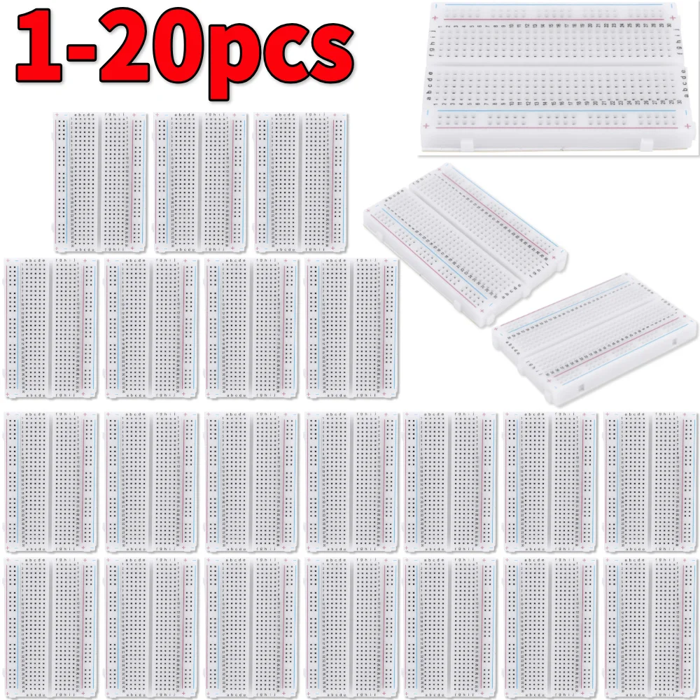 Diy Electronics Breadboard - 1-20 قطعة لوحة اختبار PCB صغيرة