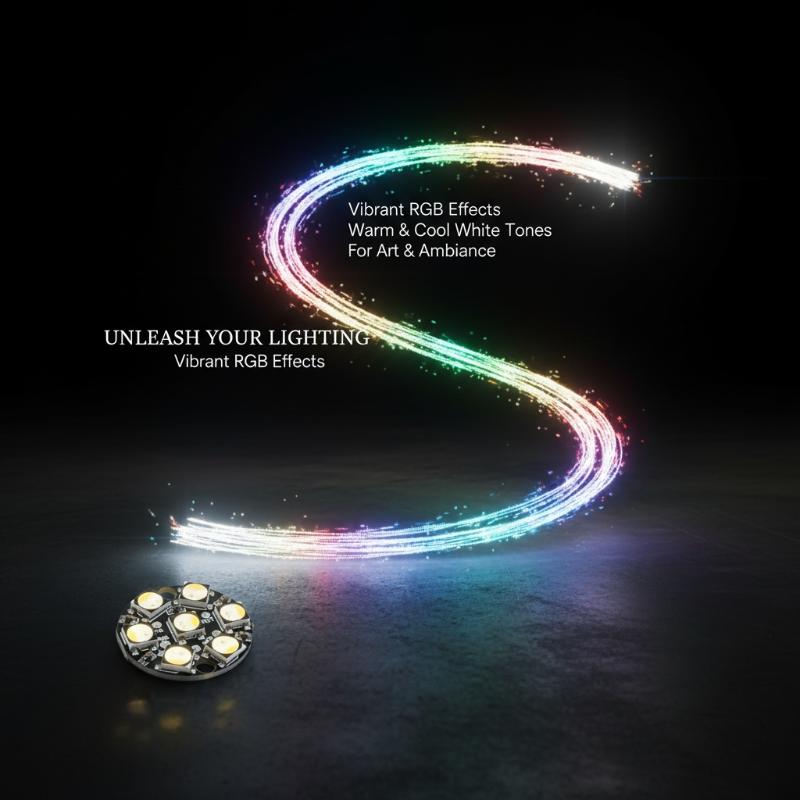 Useful Diy Electronics Projects - لوحة دوائر LED دائرية WS2812 7