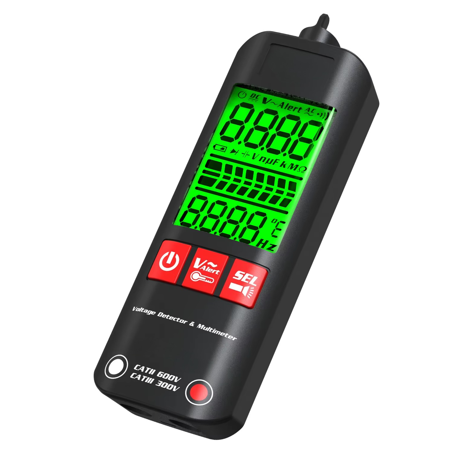 Multimeter Digital - مقياس الفولتميتر الرقمي المتعدد الذكي كاشف