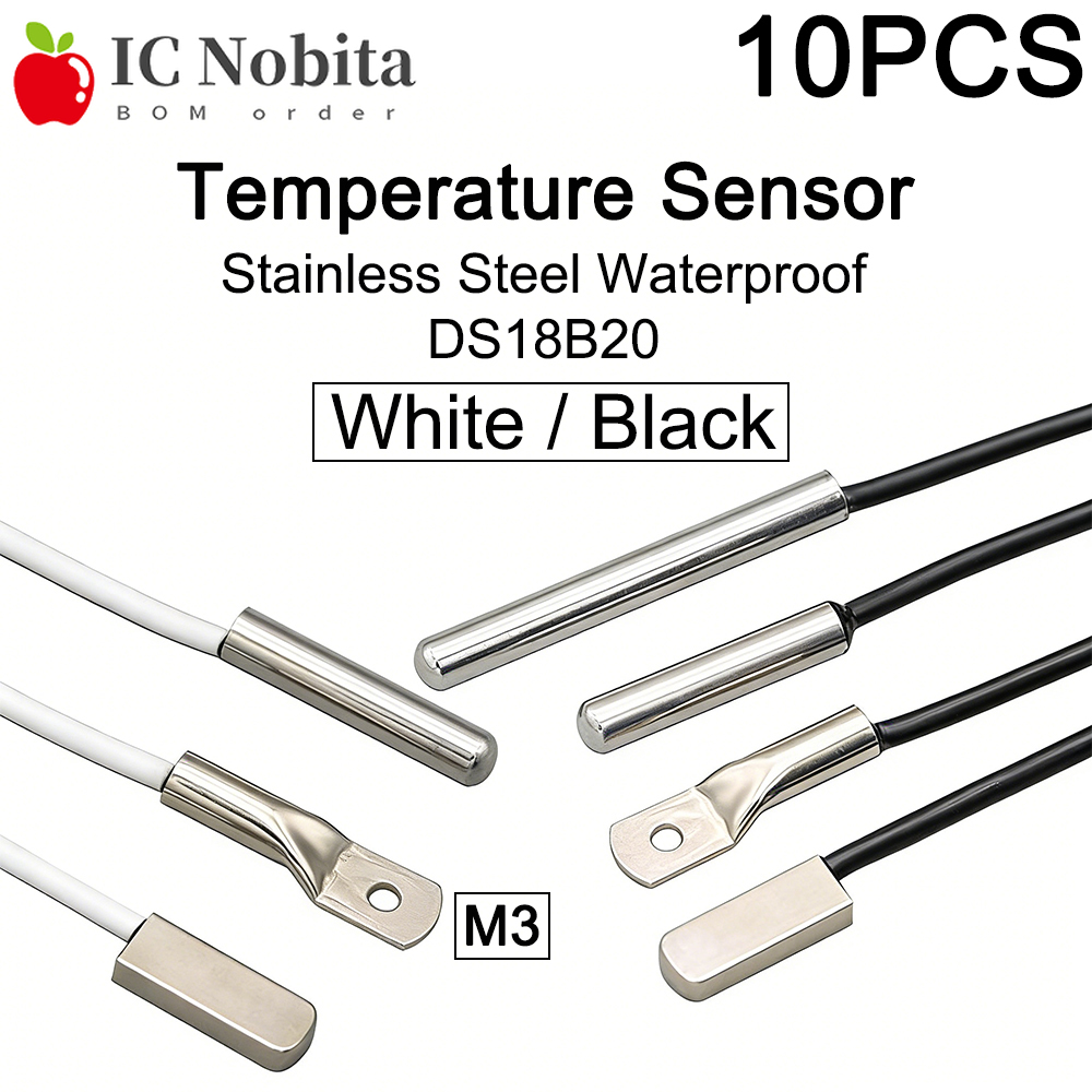 Ds18B20 Temperature Sensor - 10 قطع من مجسات درجة الحرارة