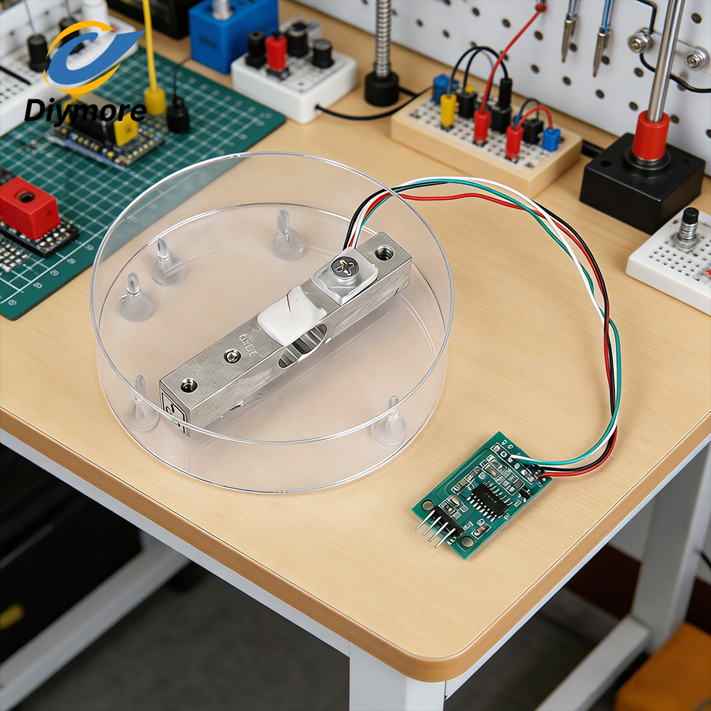 Diy Electronics Load Cell - وحدة استشعار الضغط HX711 عالية الدقة