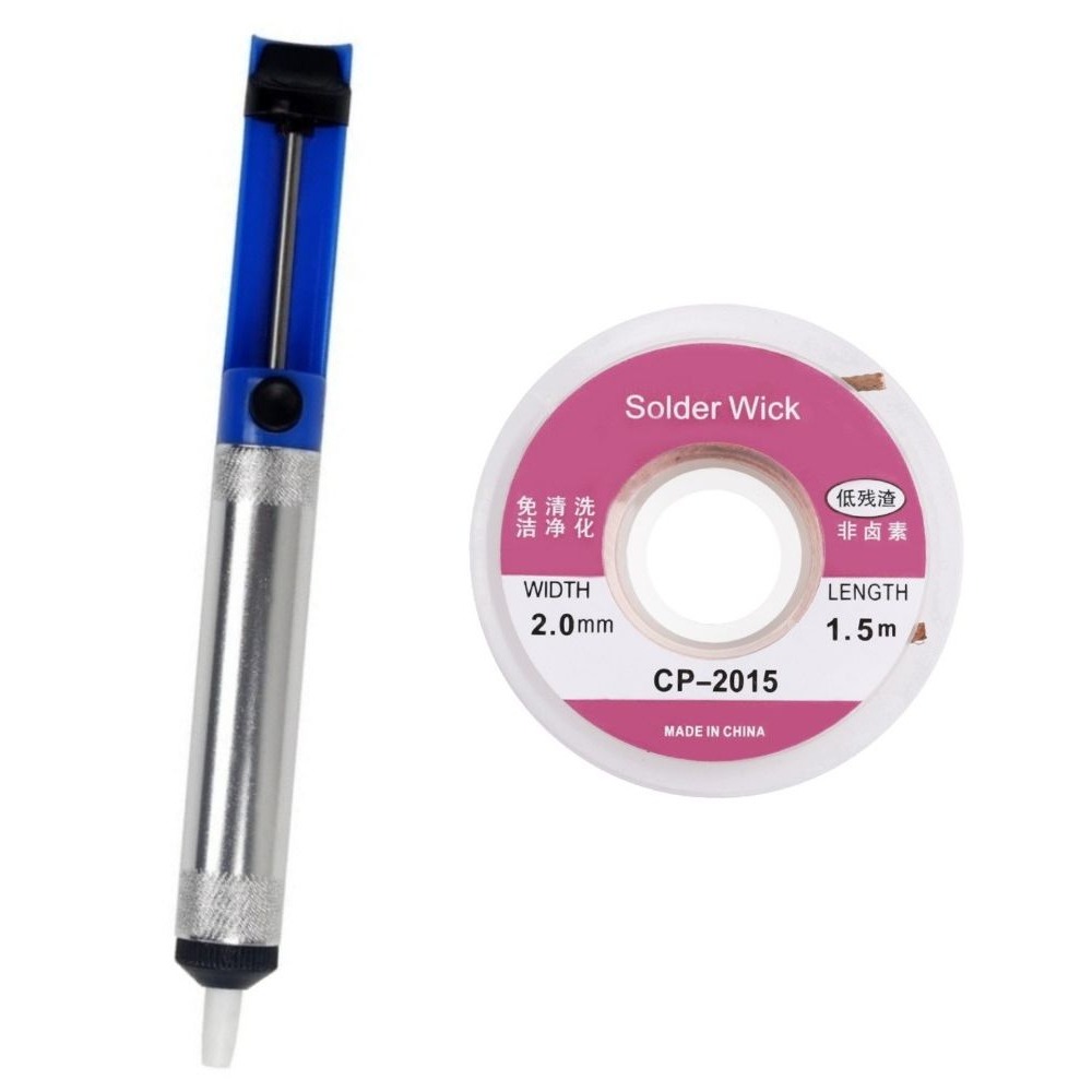 Desoldering Pump Solder - الألومنيوم ديسولديرينغ مضخة فراغ القصدير إزالة