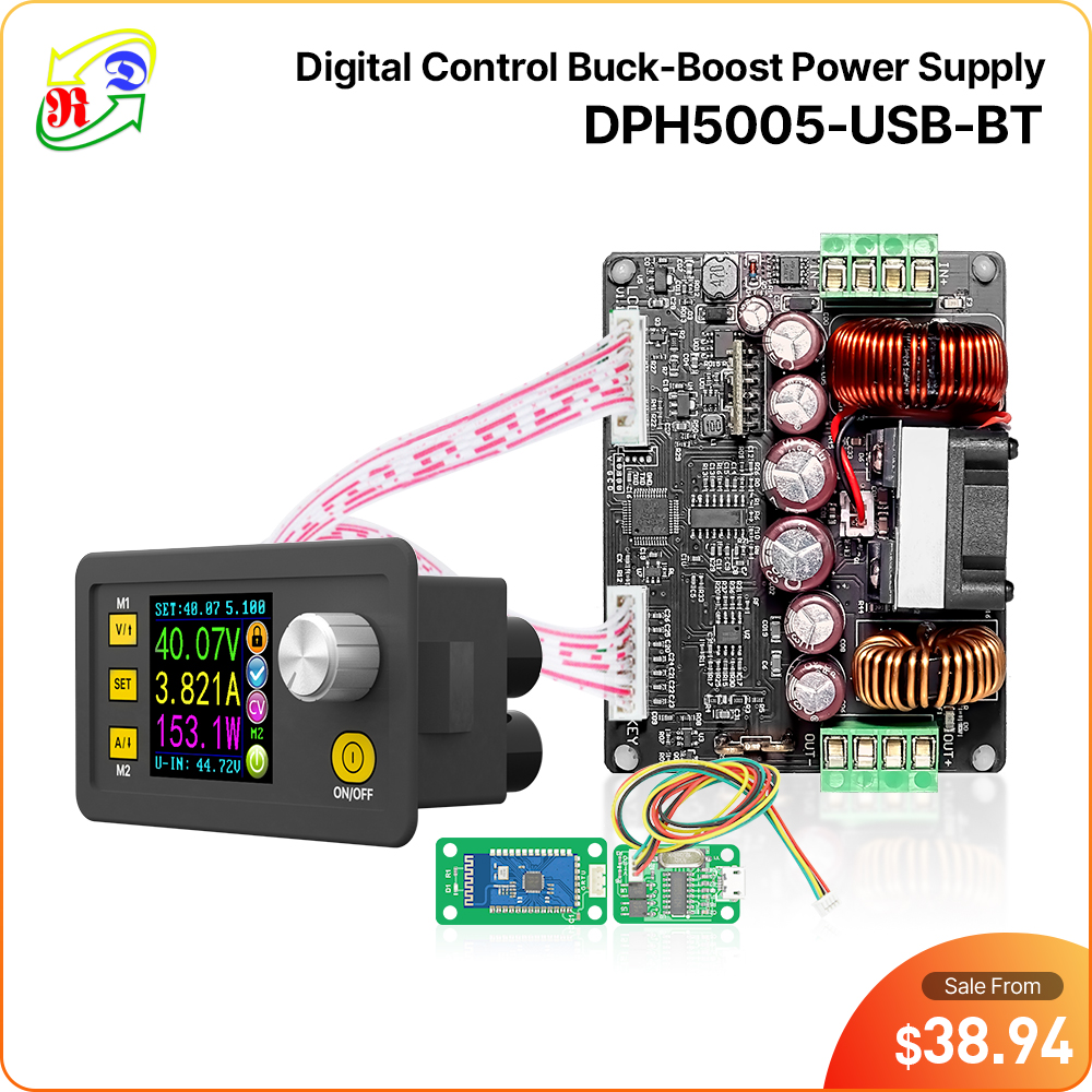 Multimeter Digital - محول تعزيز RD-Buck ، تيار جهد
