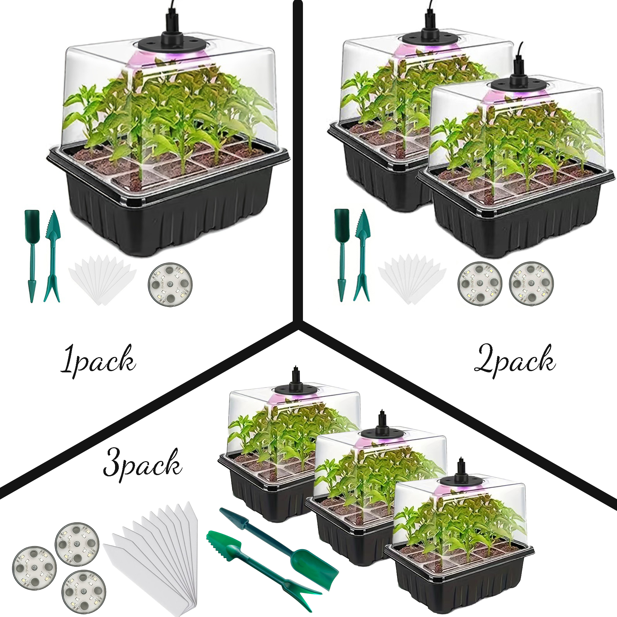 Led Assortment Kit - مجموعة أدوات بدء زراعة الشتلات 1/2/3
