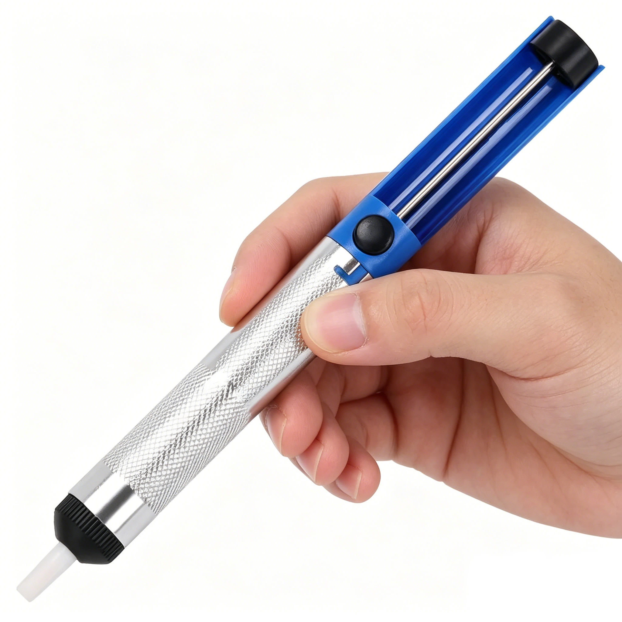 Desoldering Pump Solder - الألومنيوم معدن ديسولديرينغ مضخة شفط القصدير