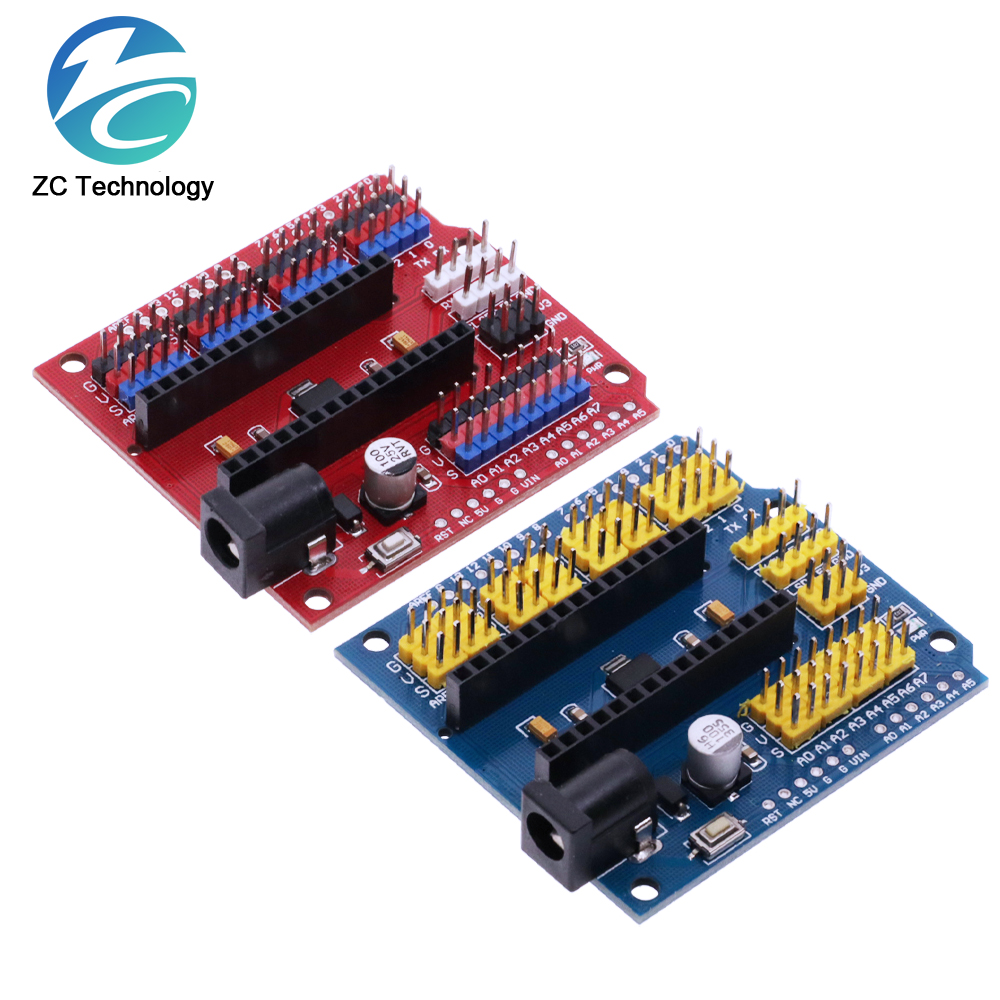 Arduino Uno Starter Kit - ATMEGA328P Nano IO Shield, UNO لوح