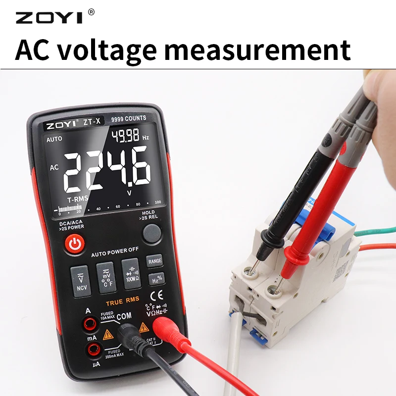 Multimeter Digital - جهاز قياس رقمي متعدد الوظائف ZOYI