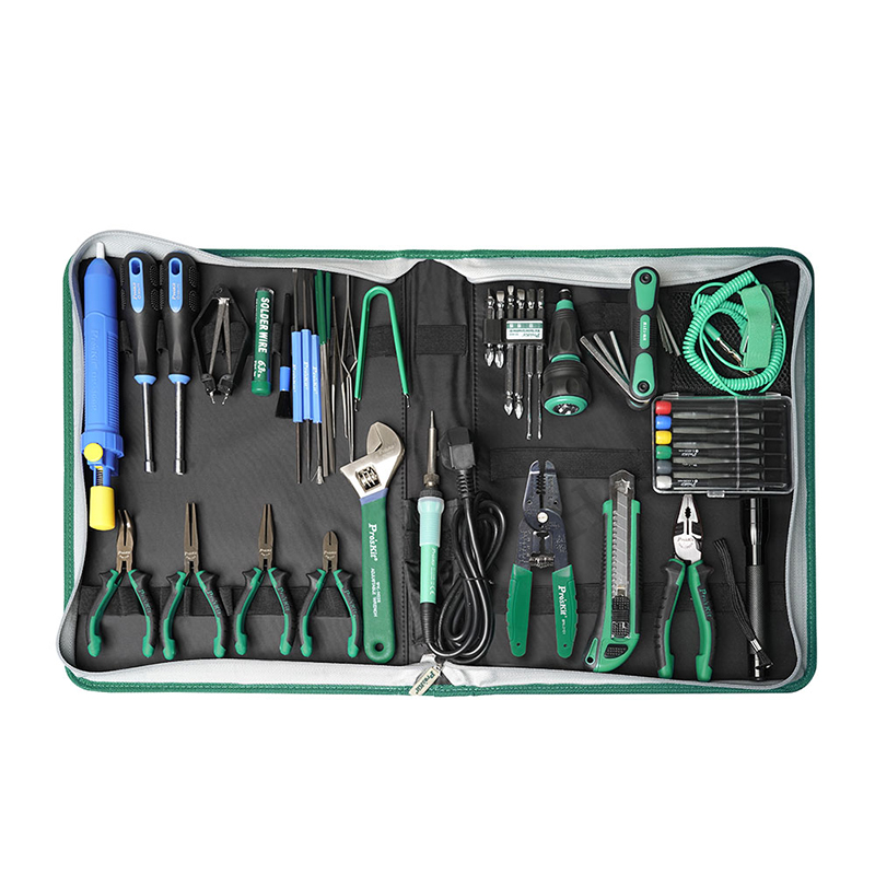 Diy Electronics Bench - 52 قطعة Pro'sKit PK-2002B المنزل إلكترونيات