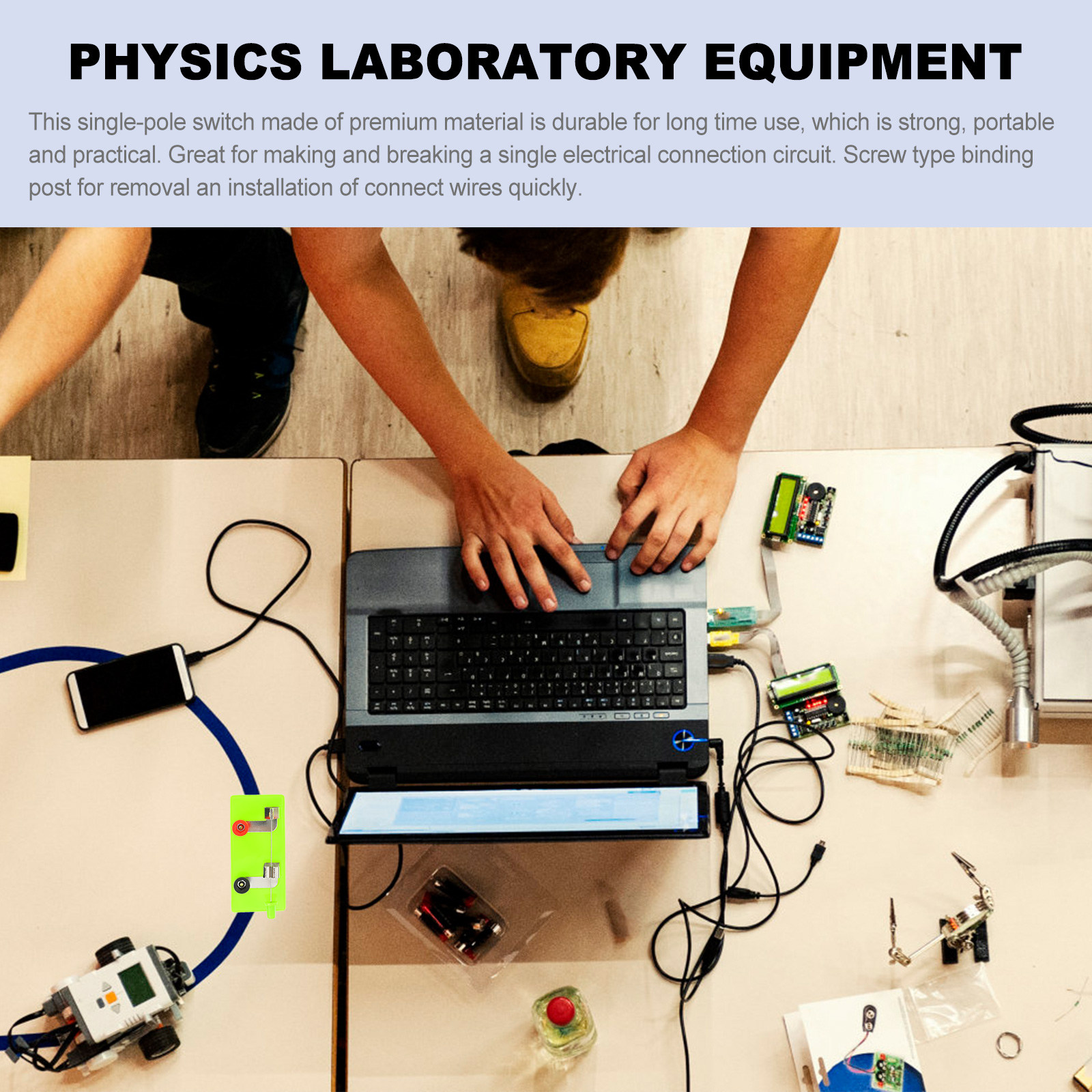 Diy Electronics Lab Equipment - 10 قطع من مفاتيح SPST عالية