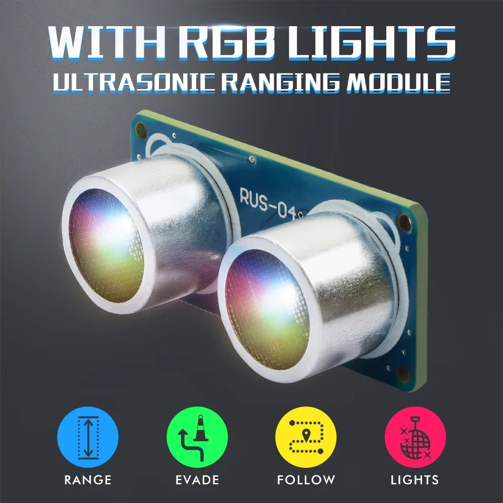 Ultrasonic Sensor Hc - وحدة قياس المسافة بالموجات فوق الصوتية