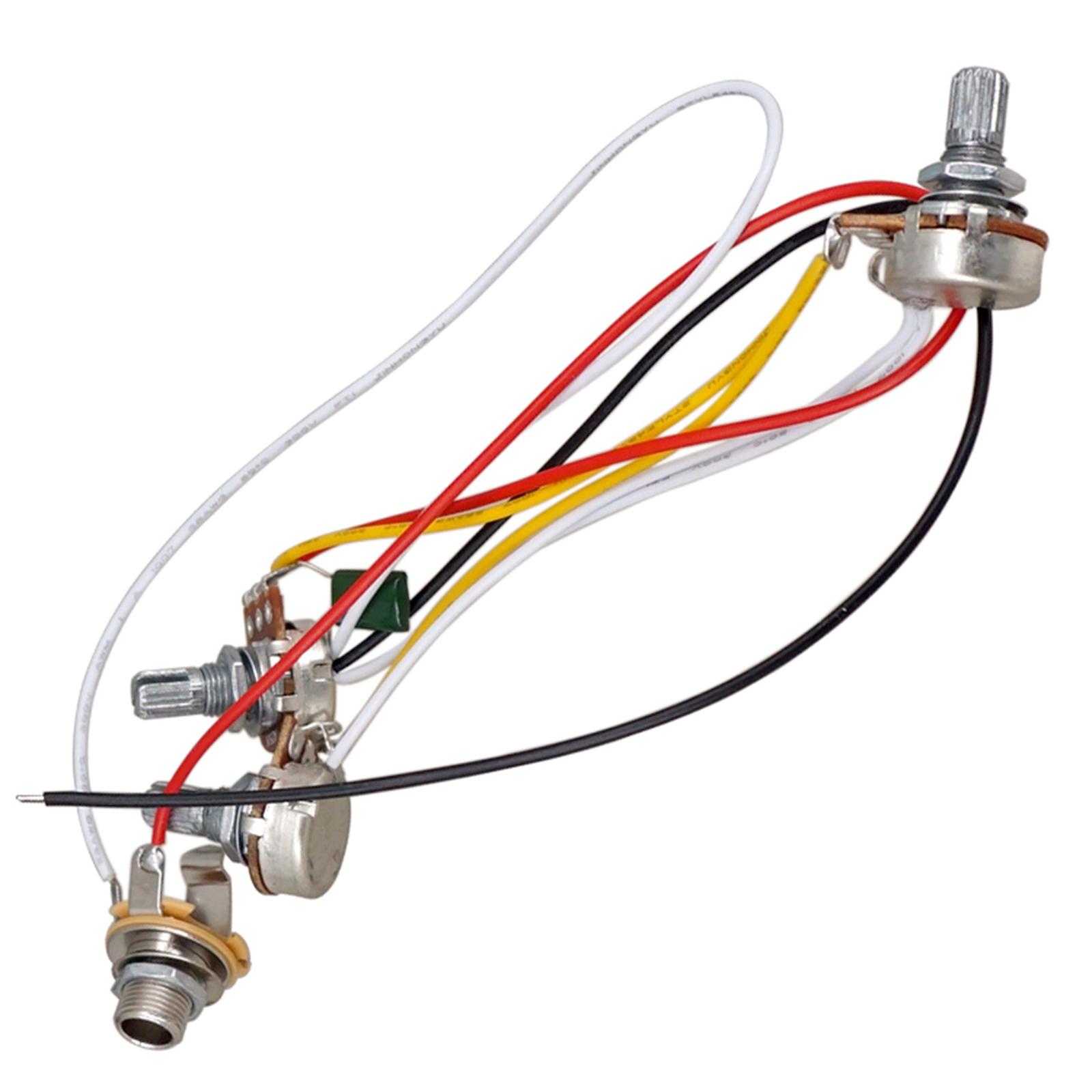 Diy Electric Guitar Electronics - مجموعة أسلاك مسبقة التوصيل للجيتار الكهربائي