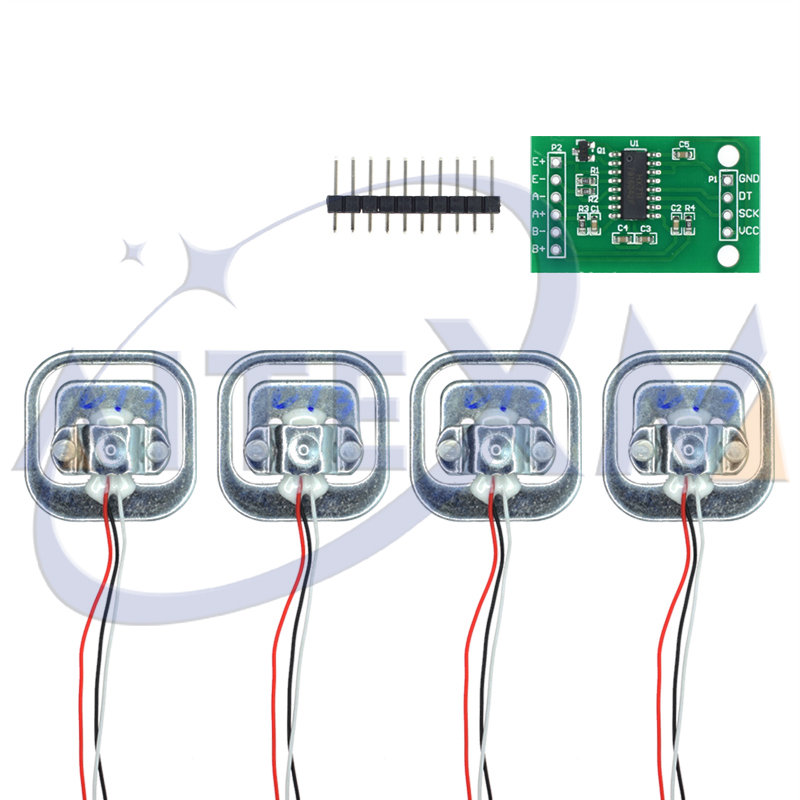 Diy Electronics Load Cell - 4 قطعة مقياس الإنسان تحميل خلية