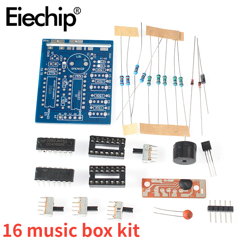 Interesting Diy Electronics Projects - ميكانيكية مخصصة اصنع مجموعة صندوق الموسيقى