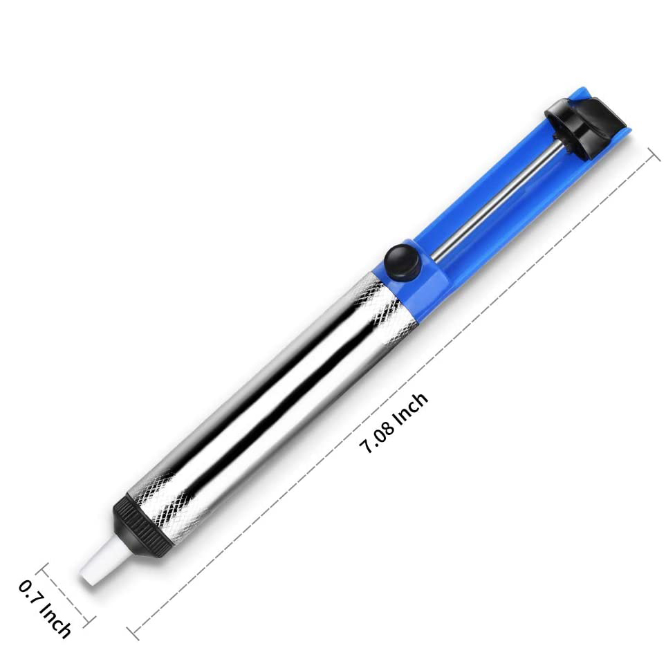 Desoldering Pump Solder - مضخة إزالة اللحام من سبائك الألومنيوم،