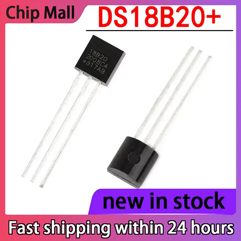 Ds18B20 Temperature Sensor - 1 قطعة مستشعر درجة الحرارة DS18B20+18B20،