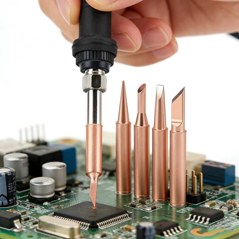 مجموعة من 5 رؤوس لحام نحاسية ن - مراجعة Diy Electronics Bench وسعره