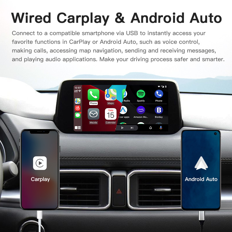 جديد الصف CarPlay أندرويد السي - مراجعة Diy Electronics Radio وسعره