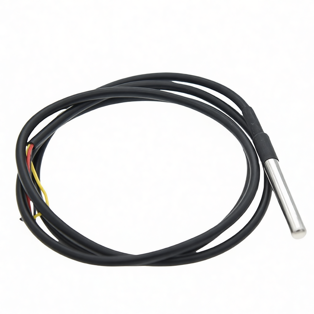 مستشعر حرارة رقمي مقاوم للماء  - مراجعة Ds18B20 Temperature Sensor وسعره