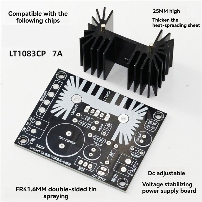 ABZZ-LT1083 7A الناتج قابل للت - مراجعة Diy Electronics For Beginners وسعره