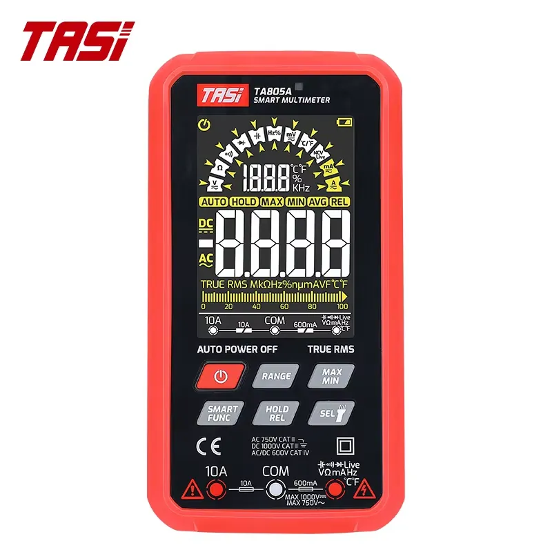جهاز قياس رقمي ذكي TASI TA805A - مراجعة Multimeter Digital وسعره