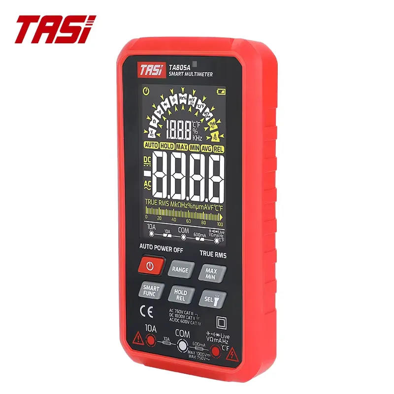 جهاز قياس رقمي ذكي TASI TA805A - مراجعة Multimeter Digital وسعره