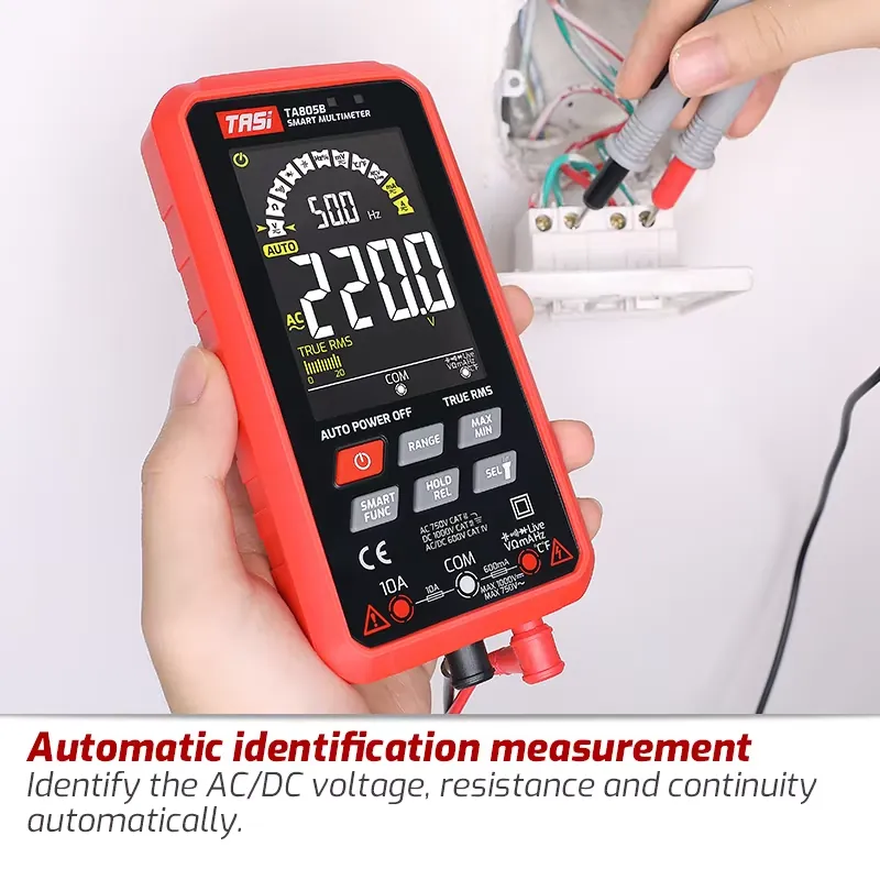 جهاز قياس رقمي ذكي TASI TA805A - مراجعة Multimeter Digital وسعره