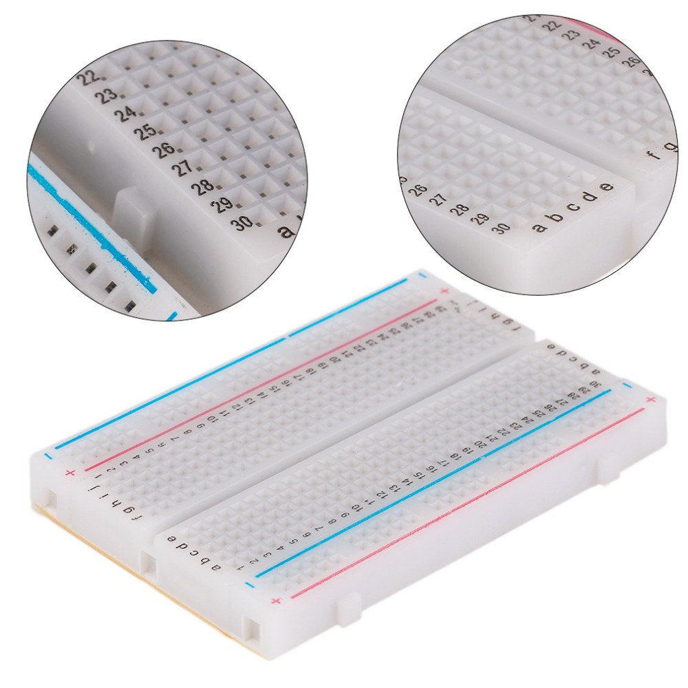 1/3 قطعة 8.5x5.5 سنتيمتر 400 ن - مراجعة Diy Electronics Breadboard وسعره