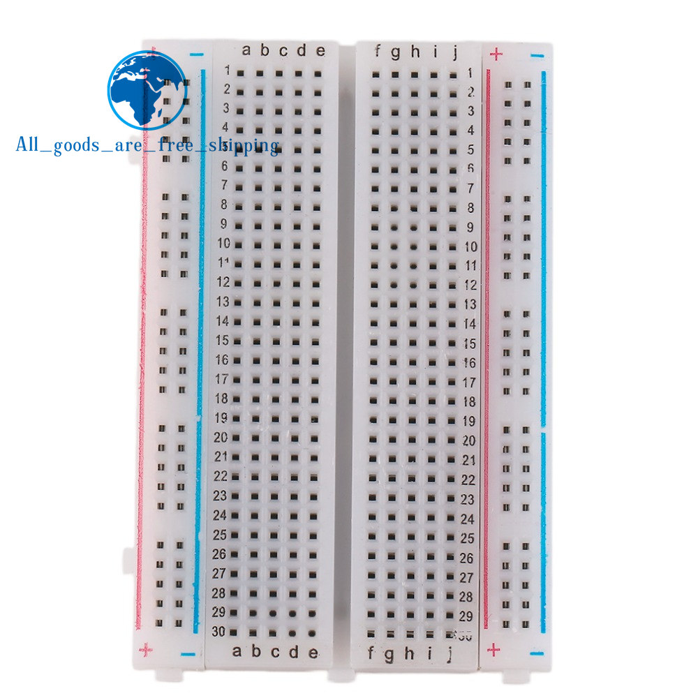 1/3 قطعة 8.5x5.5 سنتيمتر 400 ن - مراجعة Diy Electronics Breadboard وسعره