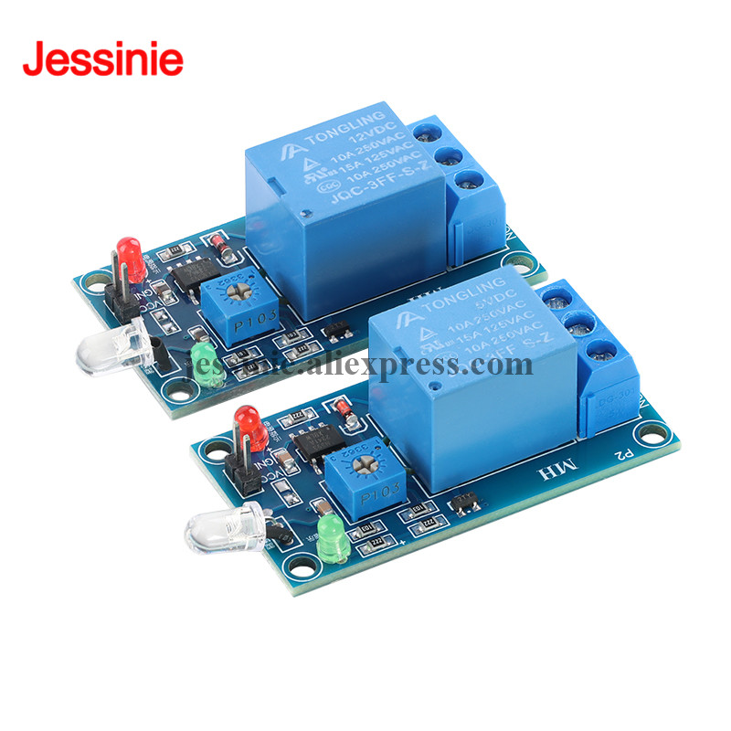 5 قطع/قطعة واحدة 5 فولت 12 فول - مراجعة Relay Module 5V وسعره