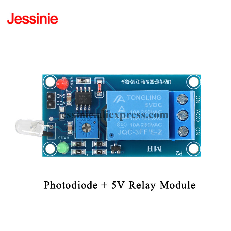 5 قطع/قطعة واحدة 5 فولت 12 فول - مراجعة Relay Module 5V وسعره