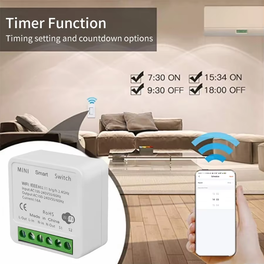 مفتاح ذكي واي فاي 16 أمبير 20  - مراجعة Rf 433Mhz Module وسعره