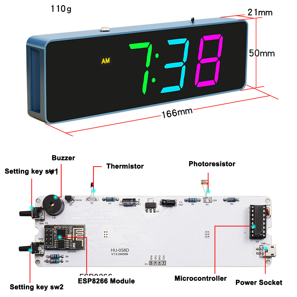 مجموعة ساعة إلكترونية ذكية واي - مراجعة Diy Electronics For Beginners وسعره