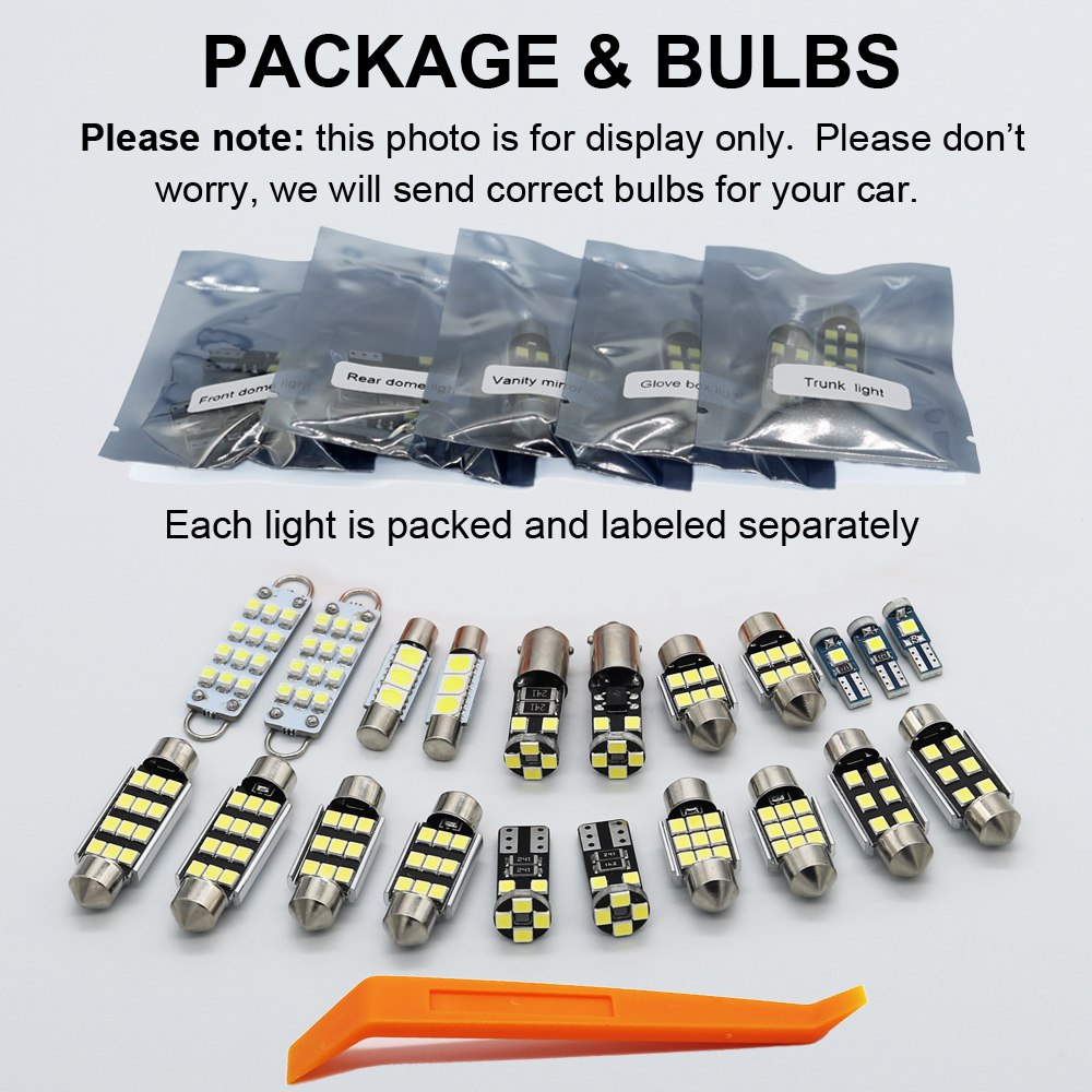 طقم مصابيح LED داخلية للسيارة  - مراجعة Led Assortment Kit وسعره