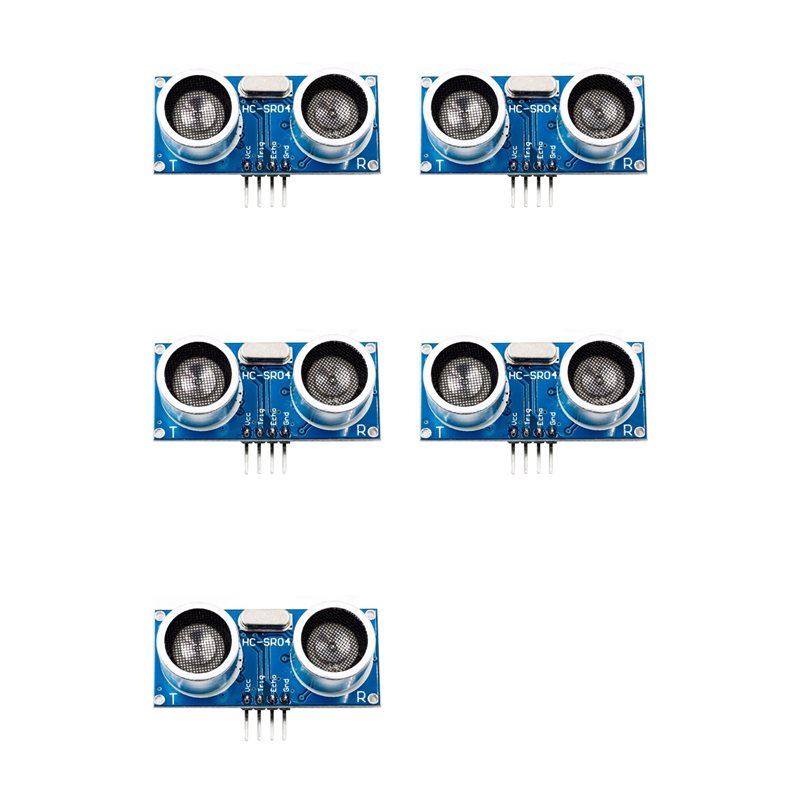 5 قطع وحدة استشعار بالموجات فو - مراجعة Ultrasonic Sensor Hc وسعره