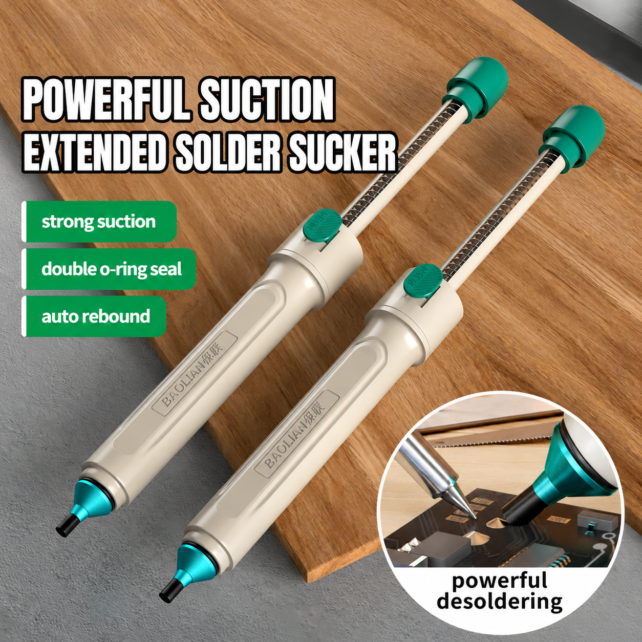 مضخة إزالة اللحام قوية ومقاومة - مراجعة Desoldering Pump Solder وسعره