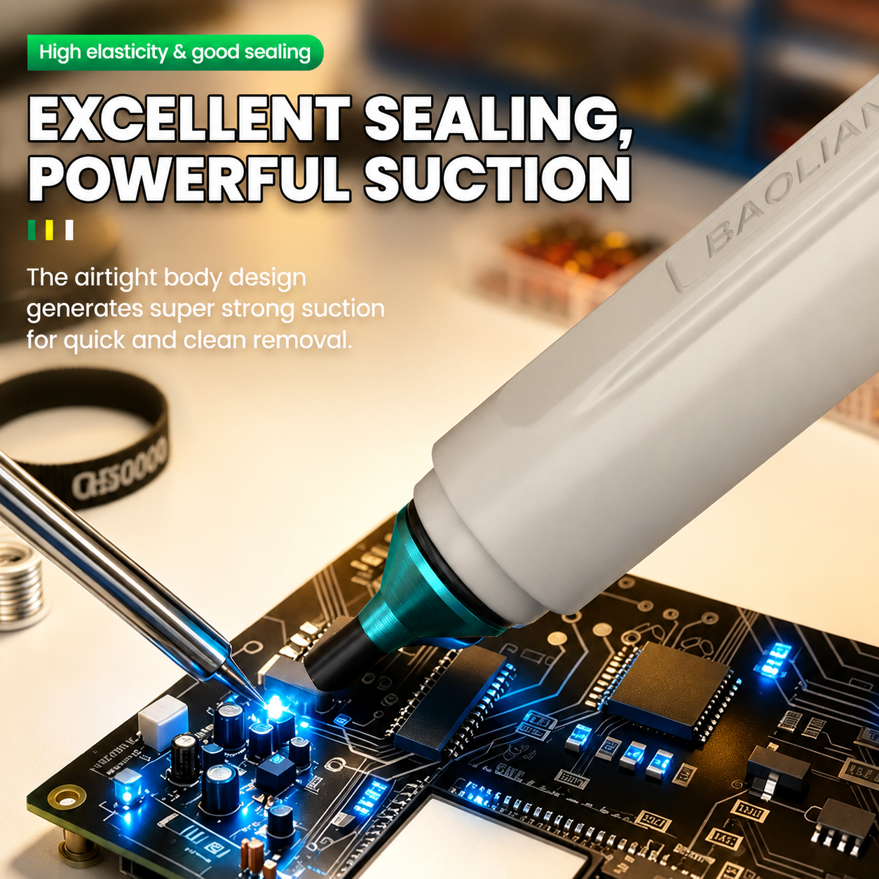 مضخة إزالة اللحام قوية ومقاومة - مراجعة Desoldering Pump Solder وسعره