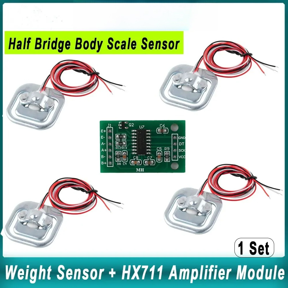 مستشعر وزن نصف جسري بسعة 50 كج - مراجعة Diy Electronics Load Cell وسعره