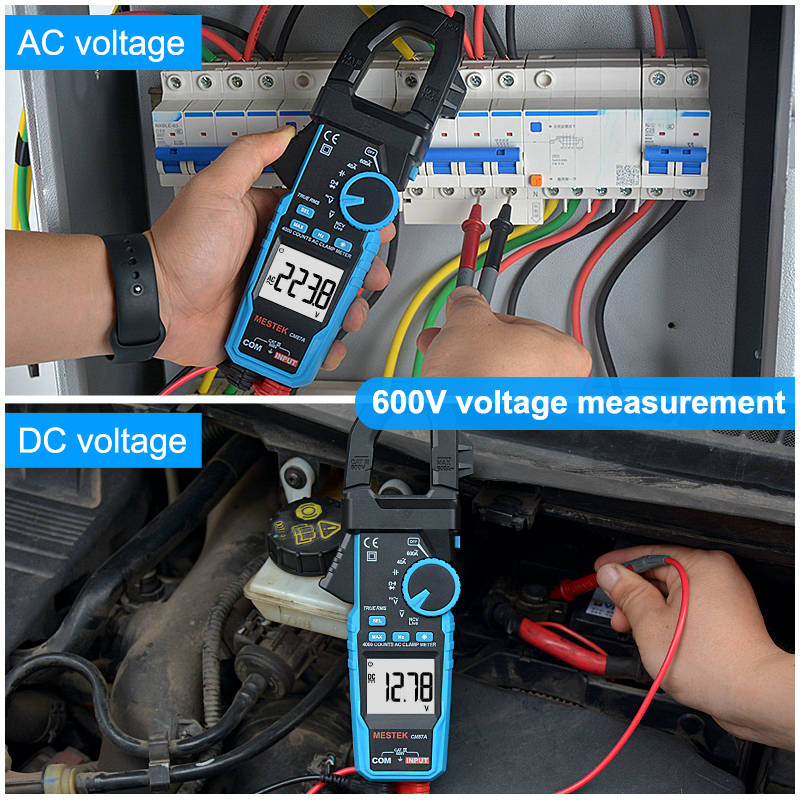 CM87A الرقمية المشبك متر 600A  - مراجعة Multimeter Digital وسعره