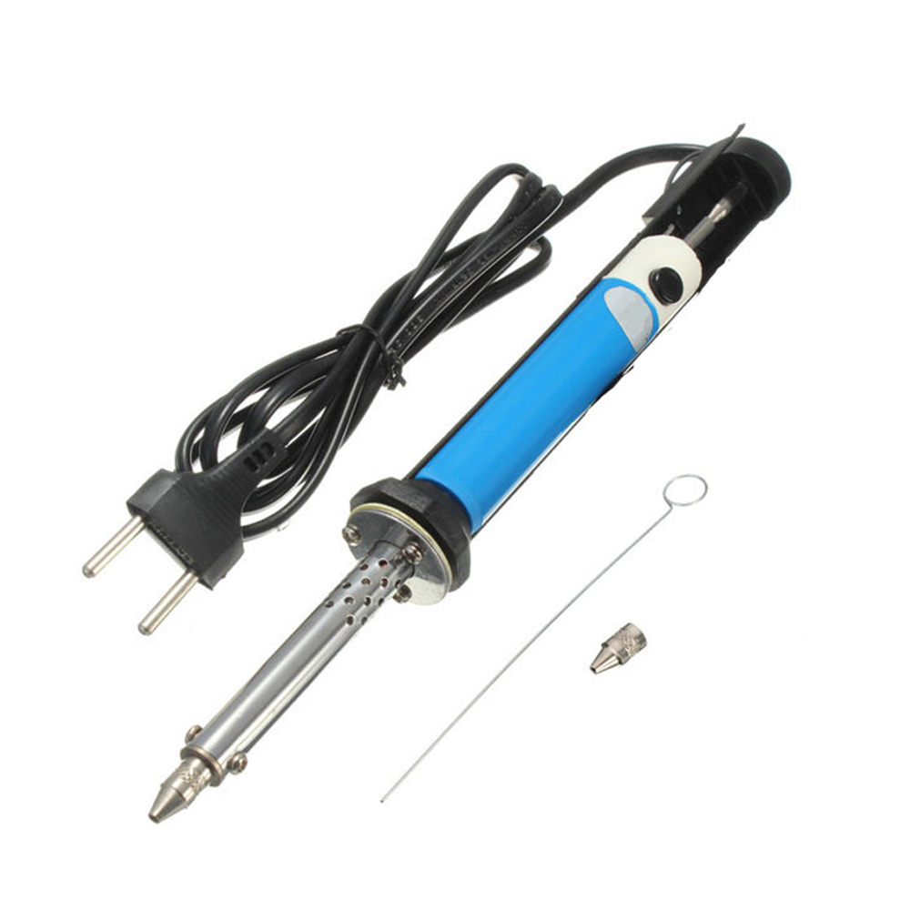 قلم شفط كهربائي 2 في 1 للحام و - مراجعة Desoldering Pump Solder وسعره