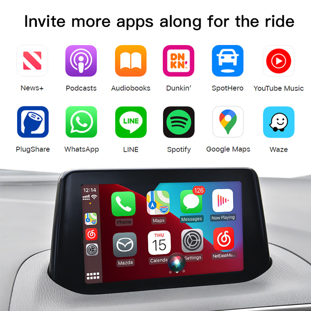 ترقية CarPlay أندرويد السيارات - مراجعة Diy Electronics Radio وسعره